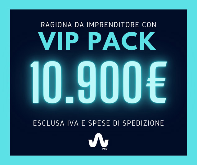 Vip Pack - Il VIP Pack WIEMS Pro sei già un imprenditore del fitness evoluto!